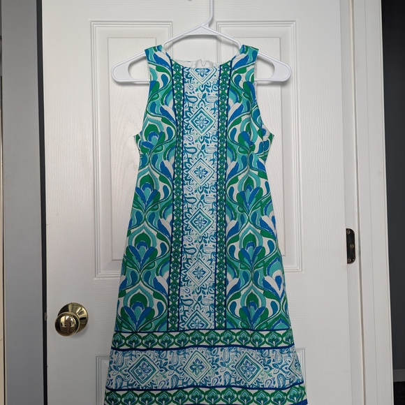 London Times Dresses & Skirts - London Times Blue and Green Dress